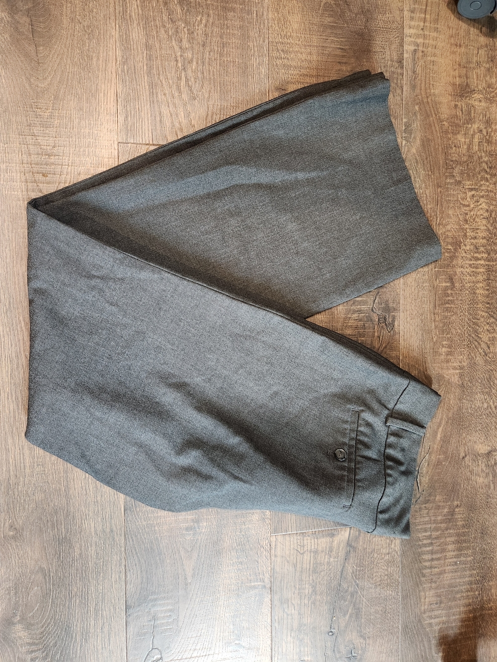 LOFT Charcoal Gray Dress Pants - Straight Leg